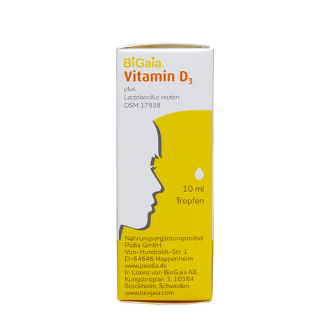 BIGAIA - lactobacillus DROPS with Vitamin D - 10ml