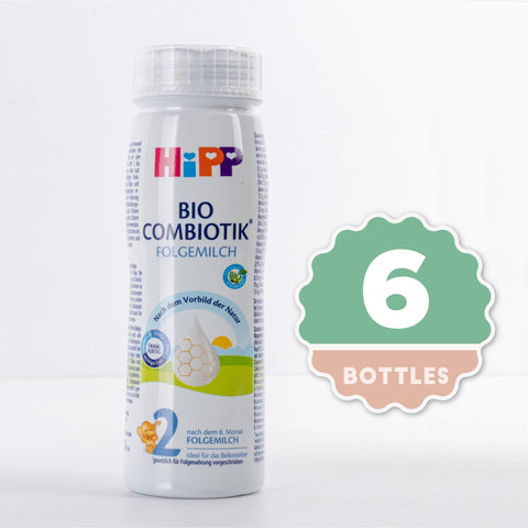 HiPP Combiotic Stage 2 Liquid Milk - 200ml * 6 bottles (Exp JUN.2024)