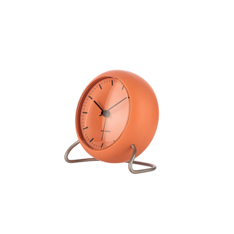 Arne Jacobsen - Table Clock - City Hall Alarm - Orange