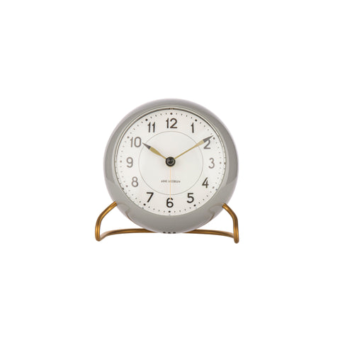 Arne Jacobsen - Table Clock - Station Alarm - Grey