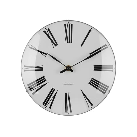 Arne Jacobsen - Roman Wall Clock - 21 CM in White