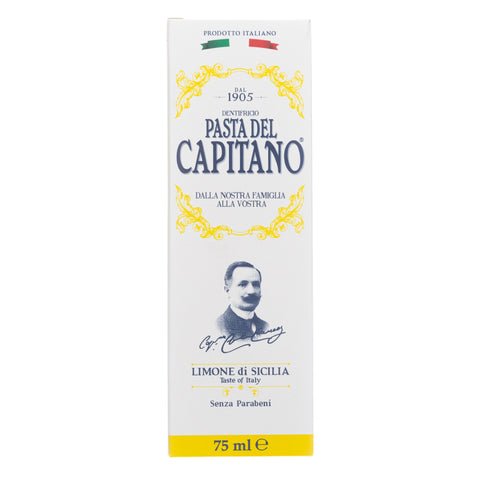 Pasta del Capitano 1905 - Toothpaste - Sicily Lemon - 75 ml