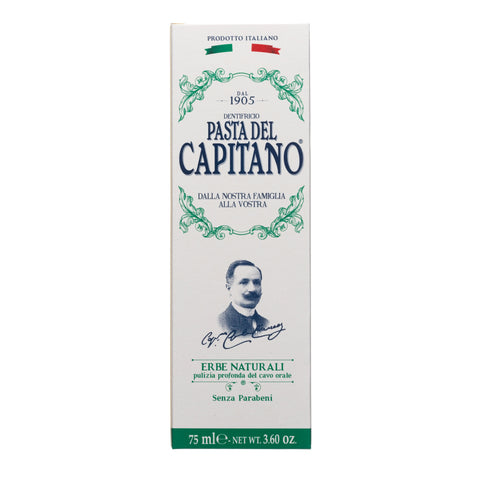Pasta del Capitano 1905 - Toothpaste - Natural Herbs - 75 ml