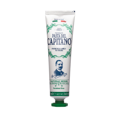 Pasta del Capitano 1905 - Toothpaste - Natural Herbs - 75 ml