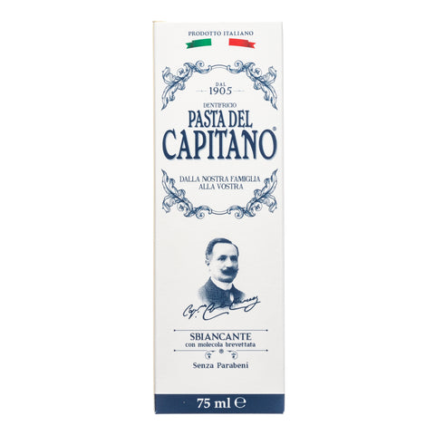 Pasta del Capitano 1905 - Toothpaste - Whitening - 75 ml
