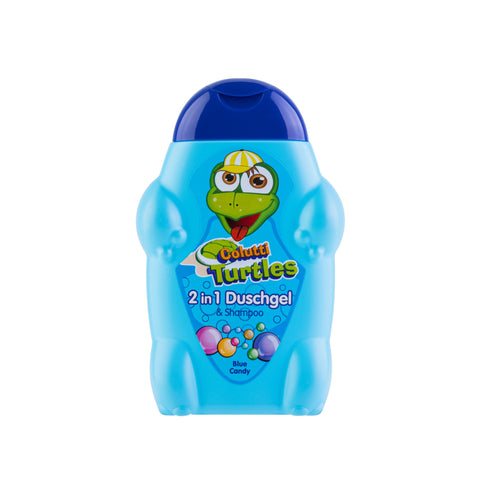 Colutti Turtles - 2 in 1 Shower + Shampoo - Blue Candy - 300ml