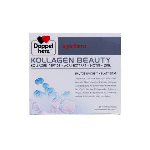 Doppelherz - Double Heart System Collagen Beauty - 25ml * 30 Bottles