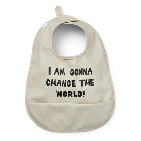 Elodie details Baby Bib Change the World