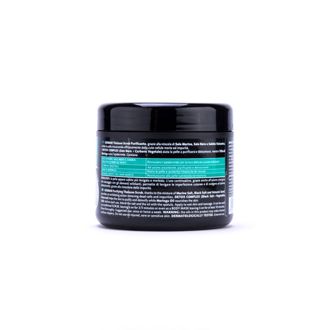 GEOMAR Thalasso Scrub Purifying with Black Salt & Volcanic Sand - 600g