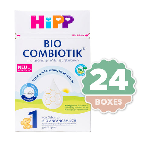 HiPP Combiotic Stage 1 Infant Milk Formula - 600g ( 24 Boxes )