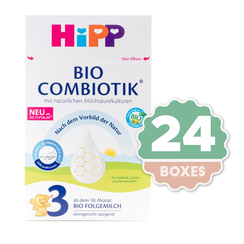 HiPP Combiotic Stage 3 Infant Formula - 600g ( 24 Boxes )