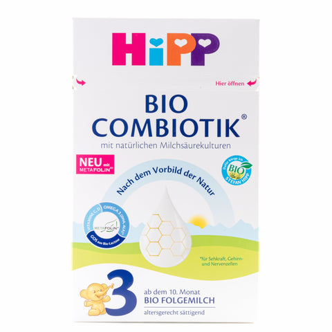 HiPP Combiotic Stage 3 Infant Milk Formula - 600g ( 8 Boxes )