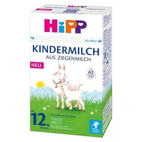 HiPP Organic Kindermilch Growing up Goat Milk - 400g ( 20 boxes )