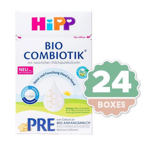 HiPP Combiotic Stage PRE Infant Formula - 600g ( 24 Boxes )