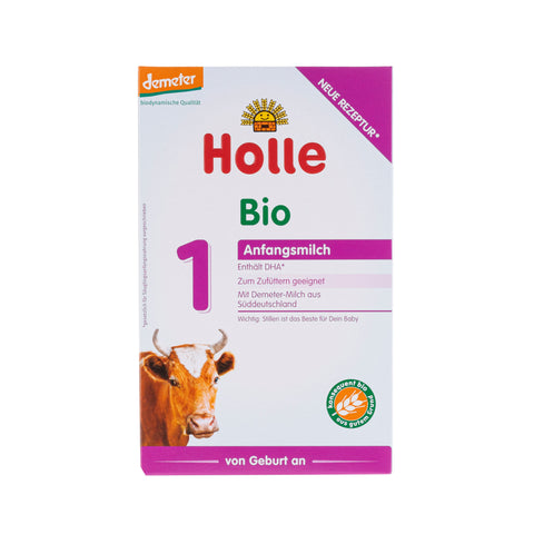 Holle Stage 1 Organic Infant Formula - 400g ( 6 Boxes )