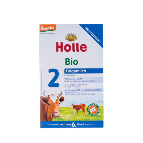 Holle Stage 2 Organic Infant Formula - 600g ( 6 Boxes )