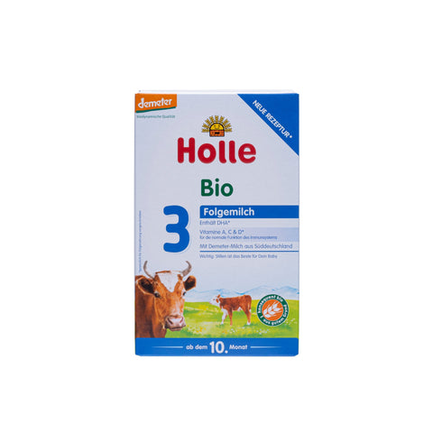 Holle Stage 3 Organic Infant Formula - 600g ( 8 Boxes )