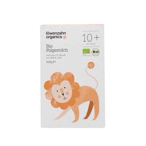 Löwenzahn Organics - Bio Folgemilch 10+ 500g ( 10 Boxes )