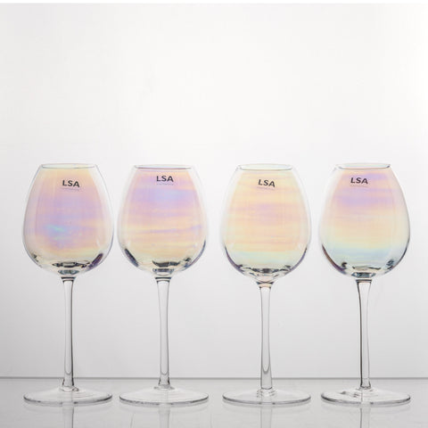 LSA - Pearl - White Wine Glass x 4 325ml