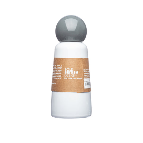 Lund London - Skittle Bottle Mini - 300ml - White and dark grey
