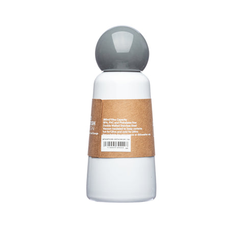 Lund London - Skittle Bottle Mini - 300ml - White and dark grey