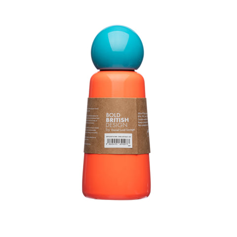 Lund London - Skittle Bottle Mini - 300ml - Coral and Sky Blue