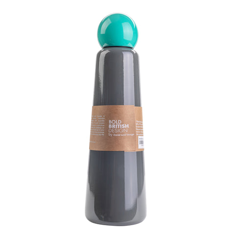 Lund London - Skittle Bottle Jumbo - 750ml - Dark Grey and Turquoise
