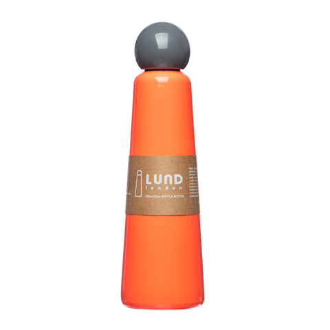 Lund London - Skittle Bottle Jumbo - 750ml - Coral and Dark Grey