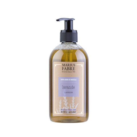 Marius Fabre - Marseille Liquid Soap with Pump - Lavender - 400ml