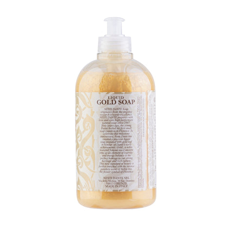 Nesti Dante - Luxury Gold Liquid Soap 500ml - 60th Anniversary Edition