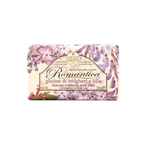 Nesti Dante - ROMANTICA Tuscan Wisteria & Lilac Bar Soap 250g