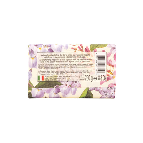 Nesti Dante - ROMANTICA Tuscan Wisteria & Lilac Bar Soap 250g