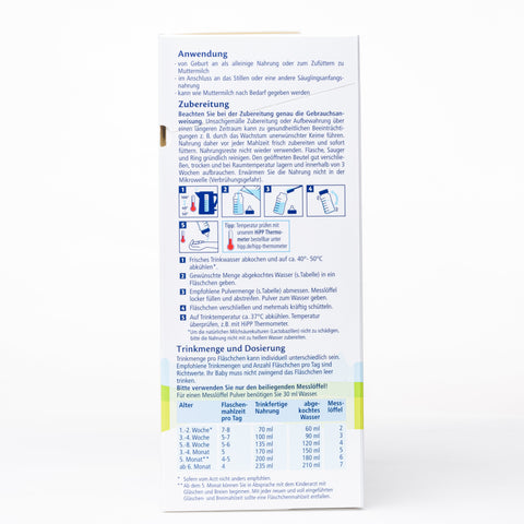 HiPP Combiotic Stage PRE Infant Milk Formula - 600g ( 8 Boxes )