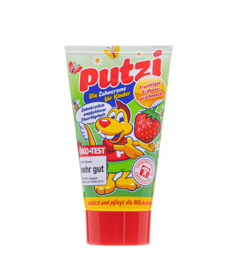 Putzi - Kids' Toothpaste with Strawberry Flavor - 50ml