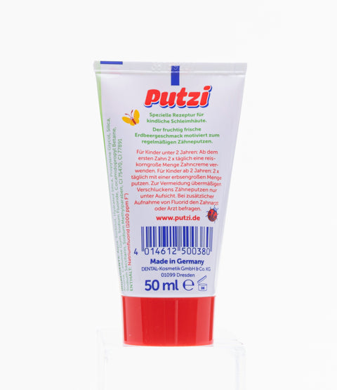 Putzi - Kids' Toothpaste with Strawberry Flavor - 50ml