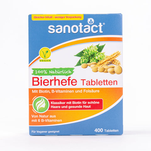 Sanotact Bierhefe 400 Tablets