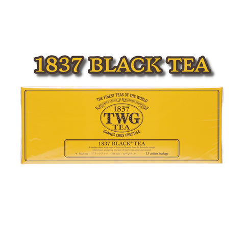 TWG - 1837 Black Tea - 15 tea bags
