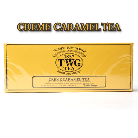 TWG - CRÈME Caramel Tea - 15 tea bags
