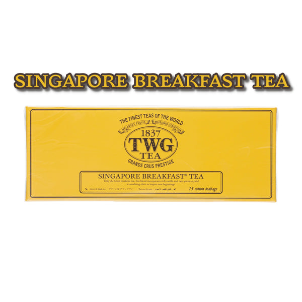 Buy TWG Singapore Breakfast Tea - 15 Tea Bags | MY Euro Mall