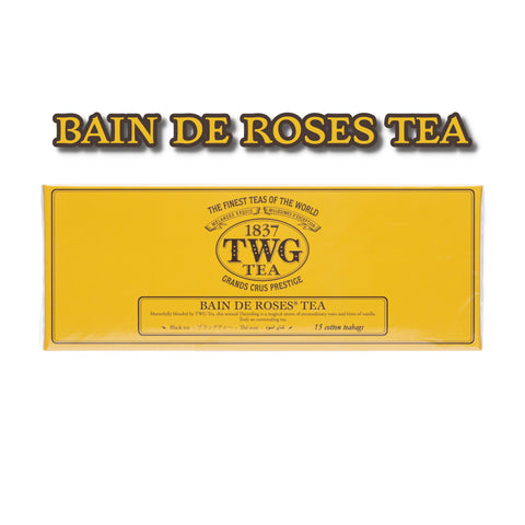 TWG - Bain de Roses Tea - 15 tea bags