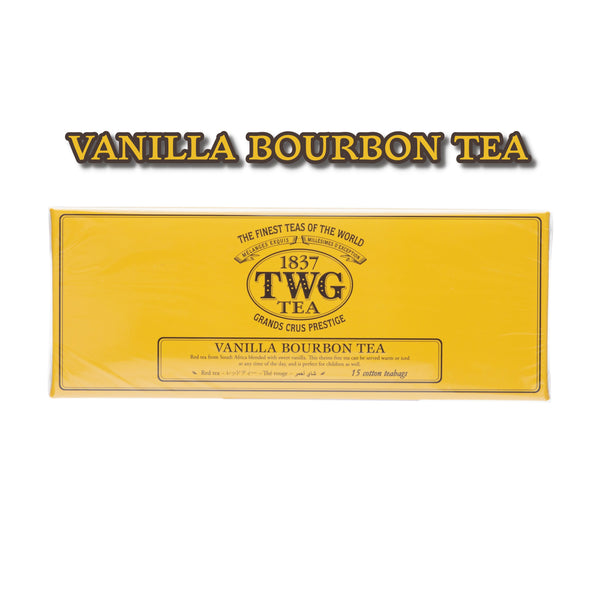 Buy TWG Vanilla Bourbon Tea - 15 Tea Bags | MY Euro Mall