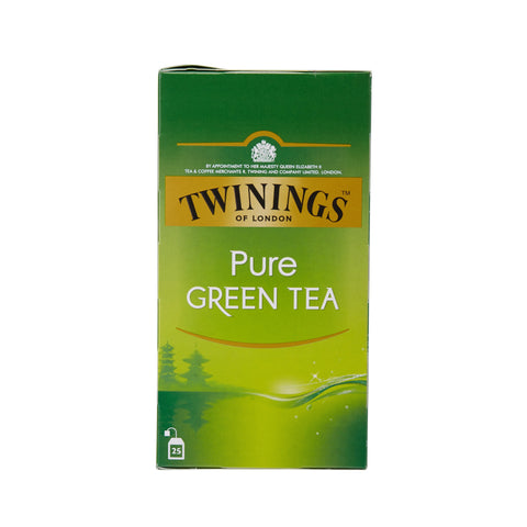 Twinings - Pure Green Tea - 25 Tea Bags ( 50g )